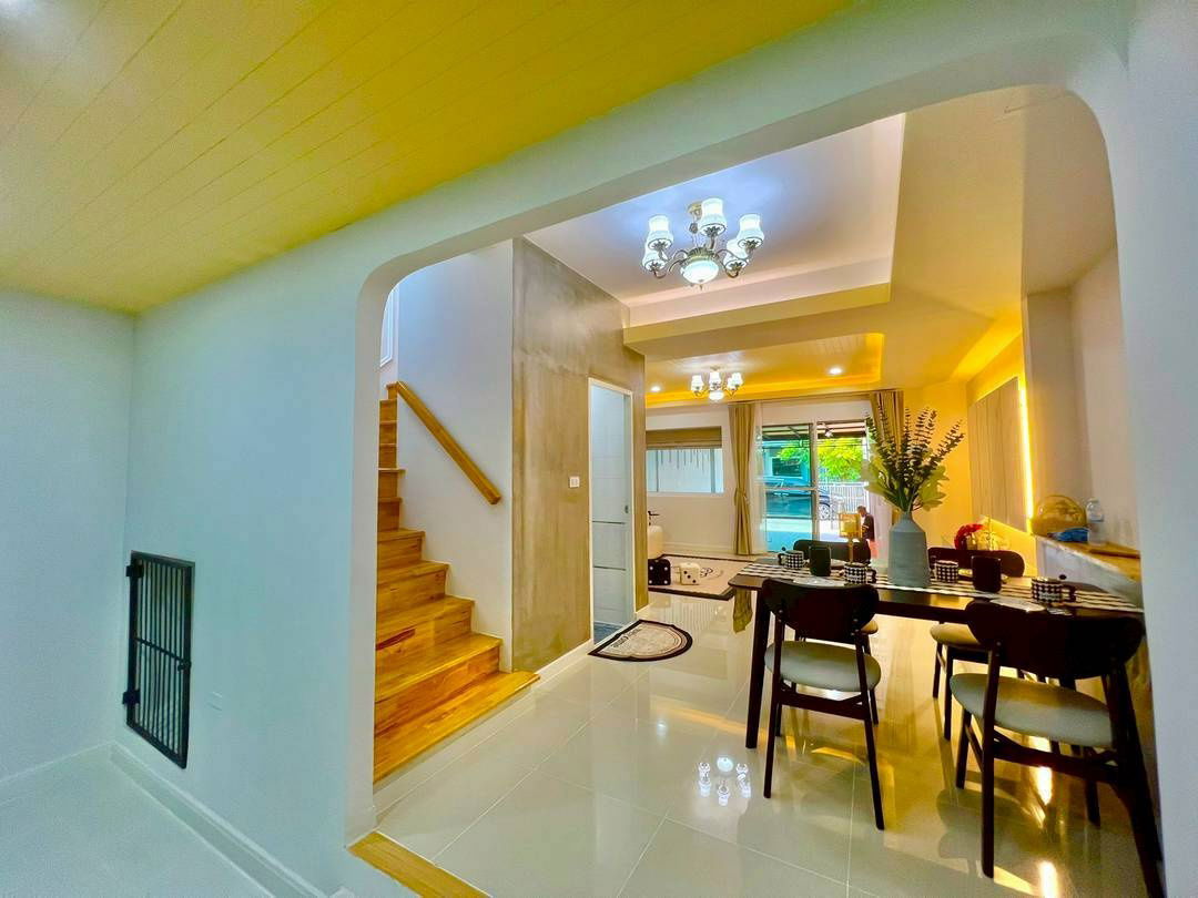 รูป  ทาวน์โฮม รีโนเวทใหม่ หมู่บ้าน อินดี้บางนา-ตราดกม.26 ถ.บางนา-ตราด บางบ่อ สมุทรปราการ (ซอยเอแบค) - รูปที่ 10/21