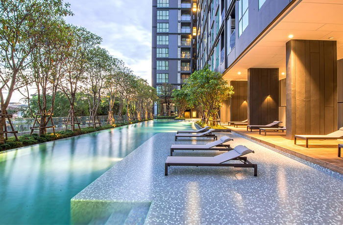 รูป **ด่วน** ปล่อยเช่า The Base Height Condo ห้องสวย  เฟอร์นิเจอร์ครบ - รูปที่ 12/13