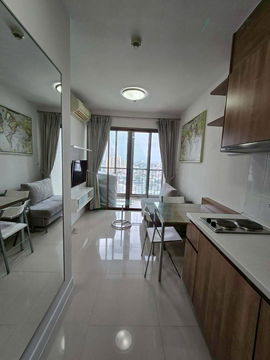 For Rent Condo IDEO MIX SUKHUMVIT 103 Building A, Floor 19,1 bed room, Room size 30.33 sqm