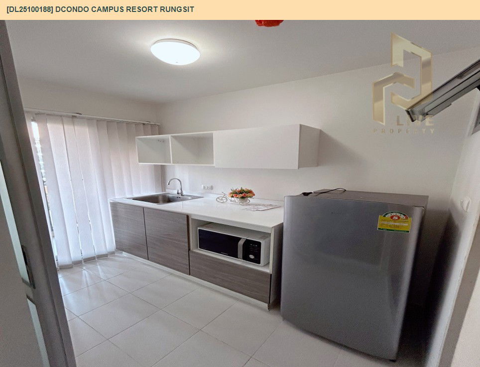 picture DL25100188 Condo for rent, dcondo Campus Resort Rungsit near -, ready to move in, call urgently 0638692663 LineID @655ebbvc - 7/11