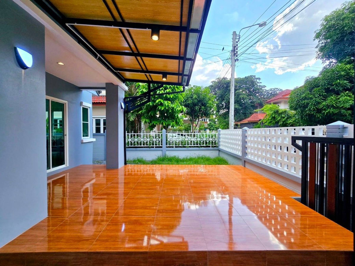 รูป บ้านเดี่ยว กว้างขวาง ตกแต่งใหม่ พร้อมอยู่ หมู่บ้าน เดอะสวีทการ์เด้น 2 ถนนหทัยราษฎร์​  สามวาตะวันตก คลองสามวา  (หนองระแหงซอย 3) แถมเฟอร์นิเจอร์ - รูปที่ 7/31