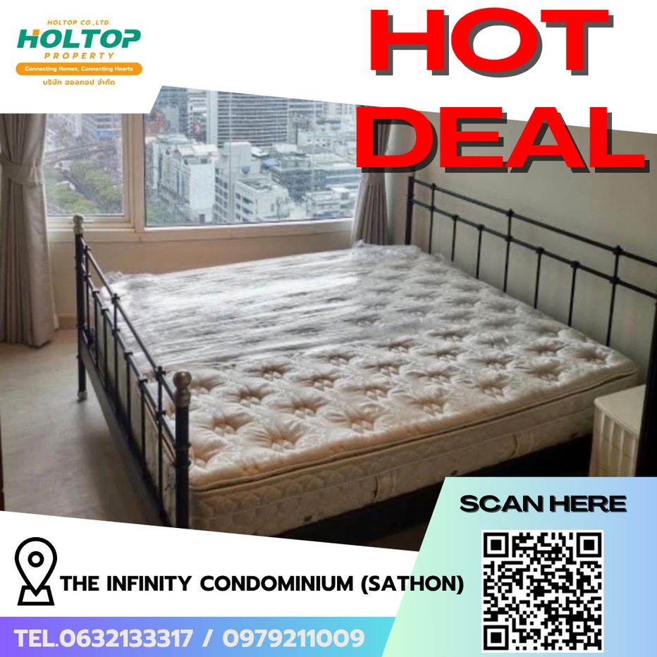 รูป #R6887  🎉 081068 ให้เช่าคอนโด  The Infinity Condominium (Sathon) - รูปที่ 1/13