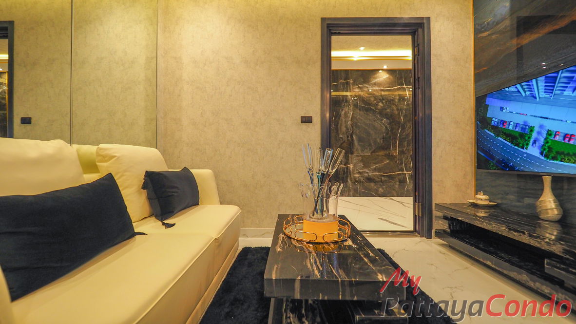 รูป 🛏️ 1 ห้องนอน - 🛁 1 ห้องน้ำ - 🏙️ Pattaya Bay Views - 🌏 ชื่อชาวต่างชาติ - 🏢 Grand Solaire Pattaya - รหัส: GRANDS18 - รูปที่ 3/10