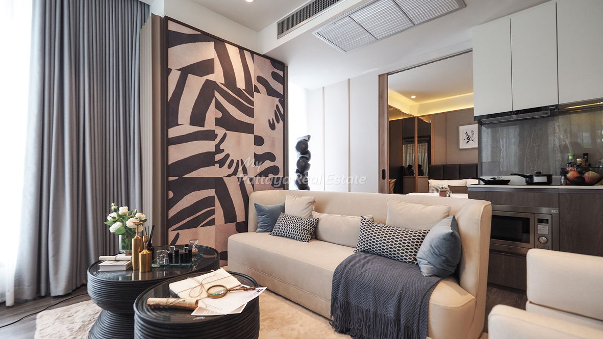 รูป 🛏️ 2 ห้องนอน - 🛁  ห้องน้ำ - 🏙️ Sea Views - 🇹🇭 ชื่อไทย - 🏢 Wyndham Grand Residences WongAmat Pattaya - รหัส: WYNDG04 - รูปที่ 19/20