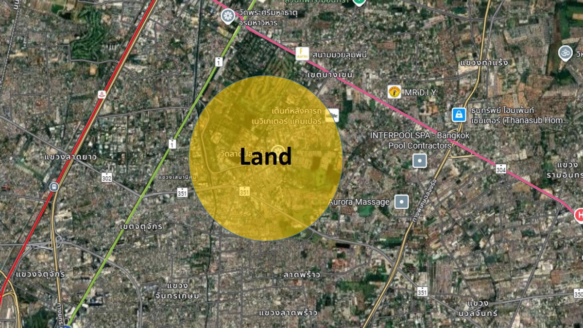 รูป ขายที่ดินพร้อมสิ่งปลูกสร้าง ติดถนนลาดปลาเค้า เดินทางสะดวก - รูปที่ 4/4