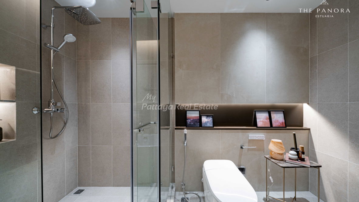รูป 🛏️ 2 ห้องนอน - 🛁 2.5 ห้องน้ำ - 🏙️ Pool Views - 🌏 ชื่อชาวต่างชาติ - 🏢 The Panora Estuaria Na-Jomtien - รหัส: PANOE03 - รูปที่ 26/30
