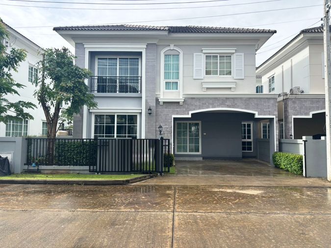 ให้เช่าบ้านเดี่ยวสองชั้น  4 ห้องนอน 3 ห้องน้ำ 1 ห้องรับแขก1  ห้องครัว  2  ที่จอดรถ