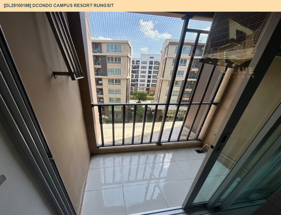 รูป DL25100188 ให้เช่าคอนโด ดีคอนโด แคมปัส รีสอร์ท รังสิต (dcondo Campus Resort Rungsit) ใกล้ - พร้อมเข้าอยู่ โทรด่วน 0800343450 LineID @655ebbvc - รูปที่ 11/11