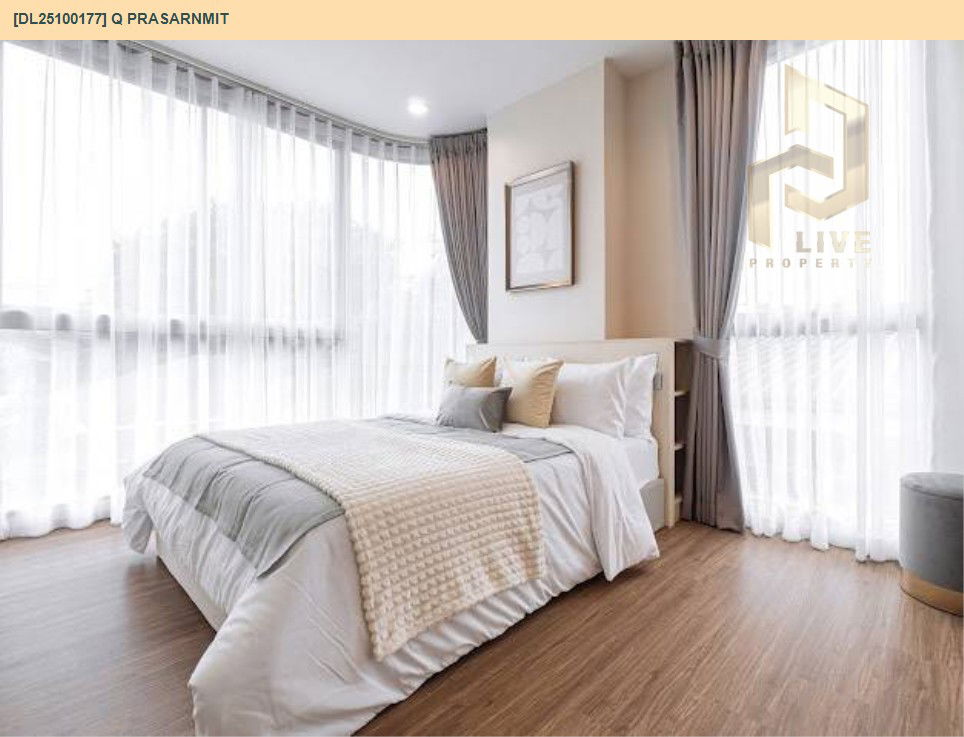 รูป DL25100177 ให้เช่าคอนโด คิว ประสานมิตร (Q Prasarnmit) ใกล้ BTS พร้อมพงษ์ พร้อมเข้าอยู่ โทรด่วน 0800343450 LineID @655ebbvc - รูปที่ 3/14