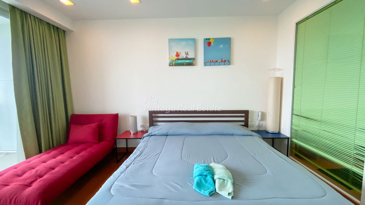 รูป 🛏️ Studio - 🏙️ Sea Views - 🌏 ชื่อชาวต่างชาติ - 🏢 The Palm Wong Amat Beach Pattaya - รหัส: PLM17 - รูปที่ 3/10