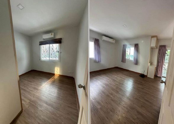 รูป ให้เช่า บ้านเดี่ยว 2 ชั้น  ทำเล ซอยลาดพร้าว 41 ใกล้ รถไฟฟ้า สถานีภาวนา ประมาณ 1 กิโลเมตร / แอร์ 5 เครื่อง /อยู่อาศัย หรือ Home Office - รูปที่ 9/10