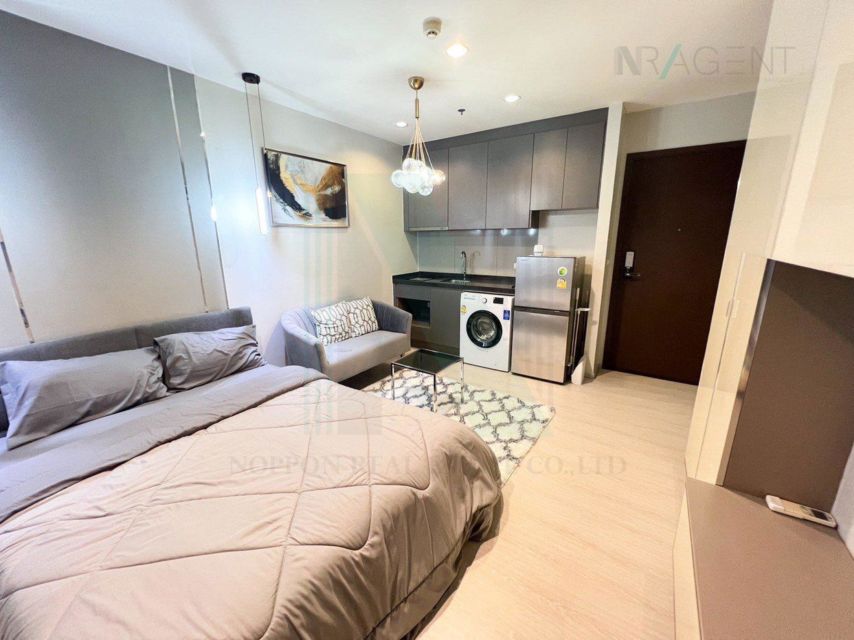 รูป 🚩 ให้เช่าคอนโด ริทึ่ม อโศก อาคาร 1 ชั้น 34 สตูดิโอ ขนาด 22.00 ตรม ใกล้ เซ็นทรัล พระราม 9 - รูปที่ 1/8