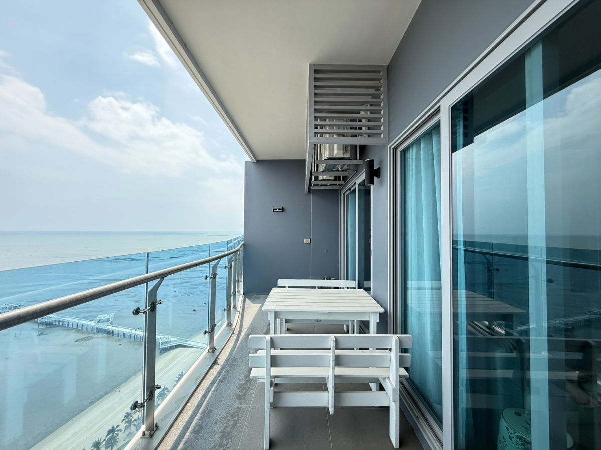 รูป ขายด่วน : คอนโดบนชายหาดส่วนตัว ห้องตกแต่งพร้อมอยู่ : 1 Bed 1 Bath 51.24 ตรม ชั้น 24 - รูปที่ 16/17