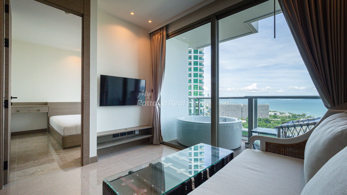 picture 🛏️ 1 Bed - 🛁 1 Bath - 🏙️ Sea Views - 🇹🇭 THAI name - 🏢 The Riviera Ocean Drive Jomtien - Ref: ROD37 - 5/14