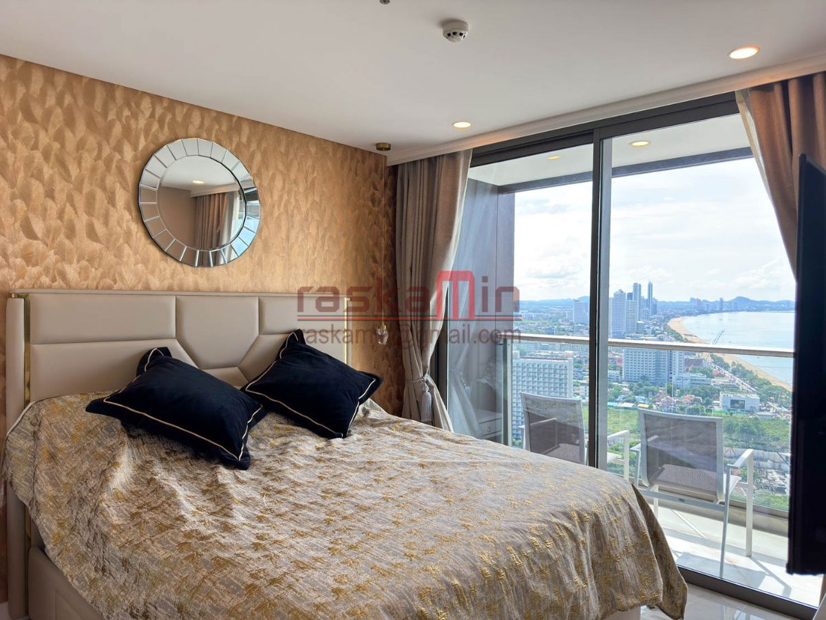 รูป Copacabana Jomtien Beach Condo – คอนโดหรูพร้อมสระส่วนตัว วิวทะเล - รูปที่ 6/15