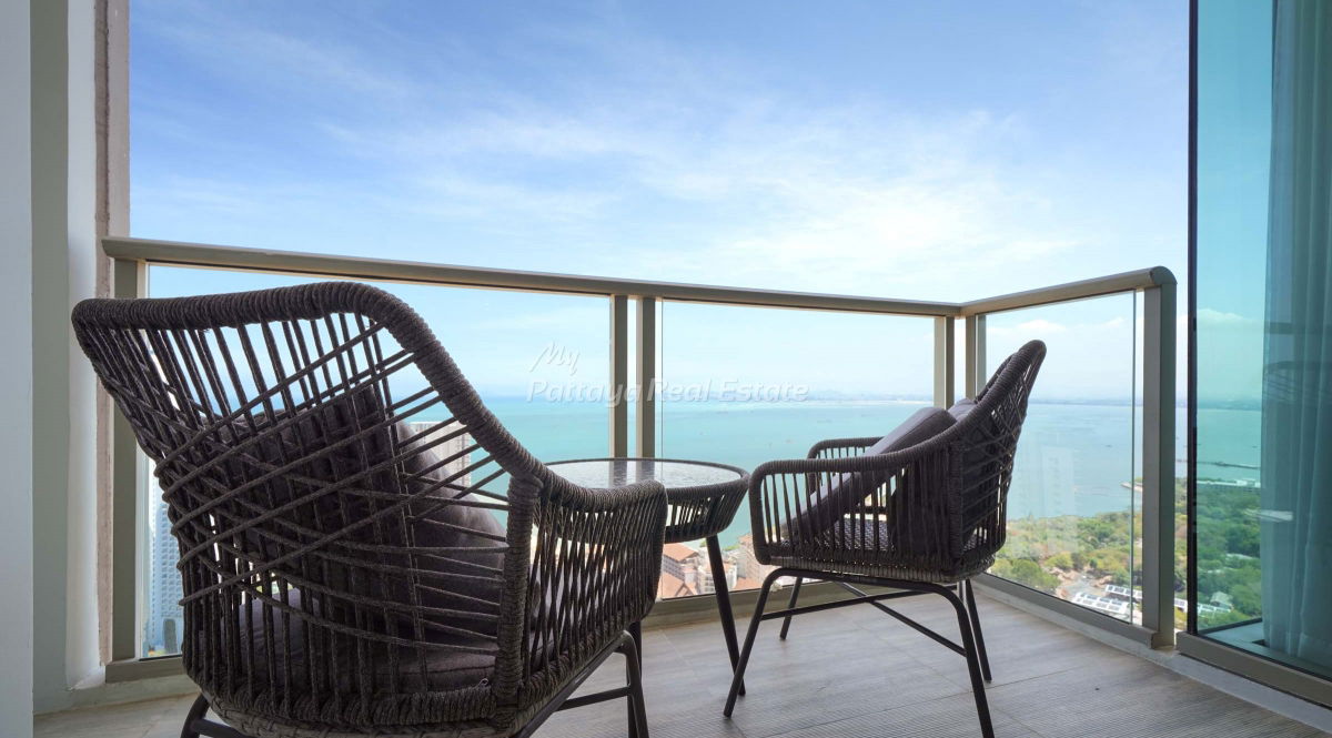 รูป 🛏️ 1 ห้องนอน - 🛁 1 ห้องน้ำ - 🏙️ Sea Views - 🇹🇭 ชื่อไทย - 🏢 The Riviera WongAmat Beach Pattaya - รหัส: RW67 - รูปที่ 11/12