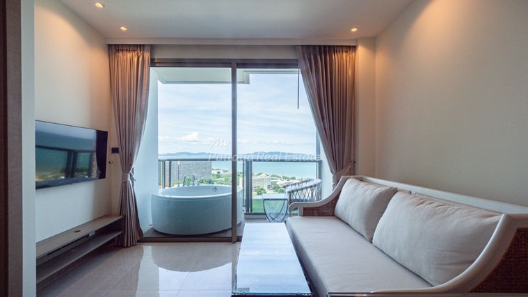 🛏️ 1 Bed - 🛁 1 Bath - 🏙️ Sea View - 🇹🇭 THAI name - 🏢 The Riviera Ocean Drive Jomtien - Ref: ROD36