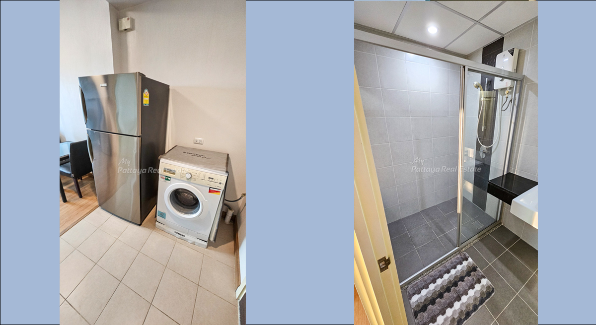 รูป 🛏️ 1 ห้องนอน - 🛁  ห้องน้ำ - 🏙️ Sea Views - 🇹🇭 ชื่อไทย - 🏢 Supalai Mare Pattaya - รหัส: SMARE12 - รูปที่ 5/13