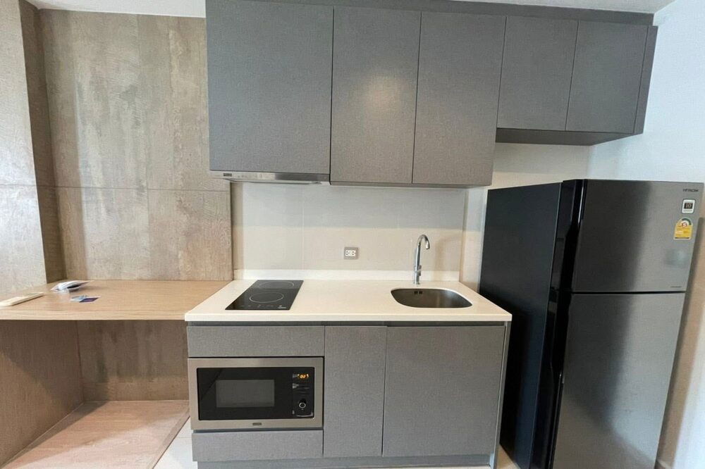 picture 🔥 For Rent !! high floor, rare item, Good location!!🔥 Code C20230105349....Rhythm Rangnam, Studio room, 1 bathroom, furnished, ready to move in 📣📣 - 4/7