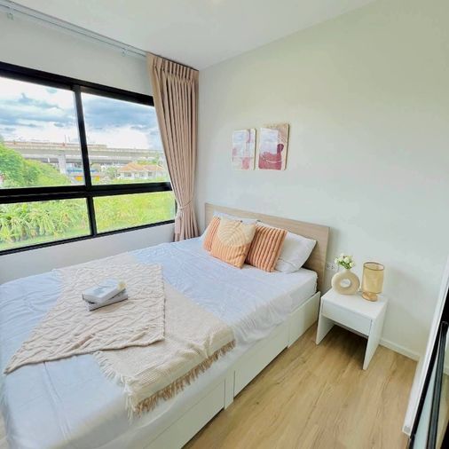 Fully furnished, ready to move in‼️Icondo Active Phatthanakan