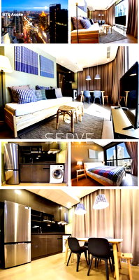 ขายคอนโด : 🔥ราคาดีที่สุด เพียง 200K/Sq.m.🔥 - 2 นอน 64.31 ตร.ม. ชั้นสูง 10+ ติด MRT สุขุมวิท 20 ม. และ BTS อโศก ที่คอนโด Ashton Asoke / ขายคอนโด