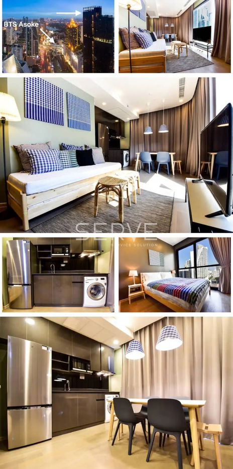 รูป 🔥ราคาดีที่สุด เพียง 186K/Sq.m.🔥 - 2 นอน 64.31 ตร.ม. ชั้นสูง 10+ ติด MRT สุขุมวิท 20 ม. และ BTS อโศก ที่คอนโด Ashton Asoke / ขายคอนโด - รูปที่ 1/6