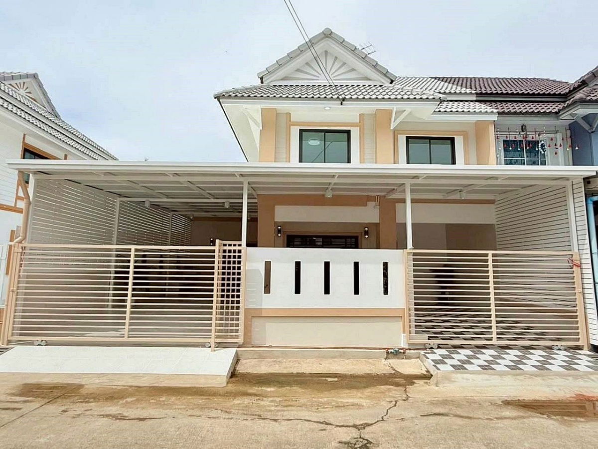 รูป บ้านสวยจริง 4 ห้องนอน  จอดรถได้ 3 คัน หมู่บ้านพฤกษา 19  ถนนวัดลาดปลาดุก  บางบัวทอง   รีโนเวทใหม่   ใกล้เซ็นทรัล เวสเกต - รูปที่ 1/20