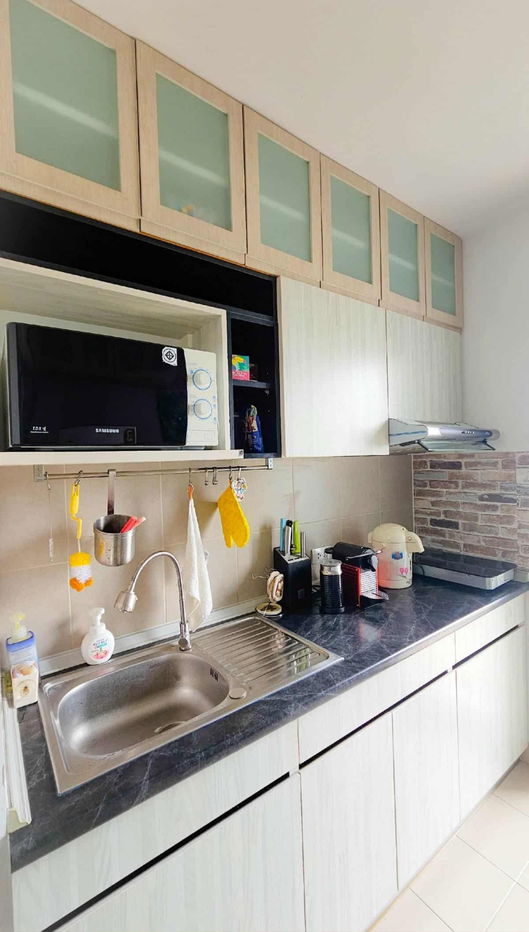 รูป ขายด่วน คอนโดติดรถไฟฟ้าตกแต่งเสร็จพร้อมอยู่ - รูปที่ 6/10