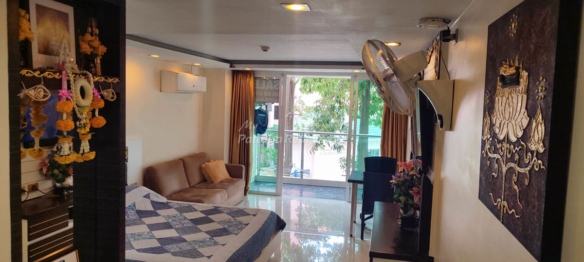 รูป 🛏️ Studio - 🏙️ City Views - 🌏 ชื่อชาวต่างชาติ - 🏢 Hyde Park Residence 2 Pattaya - รหัส: HYDE2P07 - รูปที่ 3/8