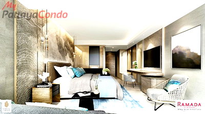 ขายคอนโด : 🛏️ 1 ห้องนอน - 🛁 1 ห้องน้ำ - 🏙️ Garden View - 🌏 ชื่อชาวต่างชาติ - 🏢 Ramada Mira North Pattaya - รหัส: RAMA01
