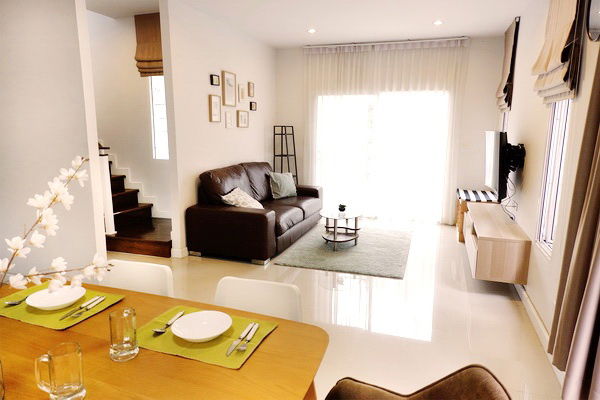 picture FOR RENT ICONATURE RAMINTRA / 3 bedrooms 3 bathrooms / 54 Sqw. 180 Sqm. **35,000** CLOSE TO SKYTRAIN BANG CHAN STATION - 2/8