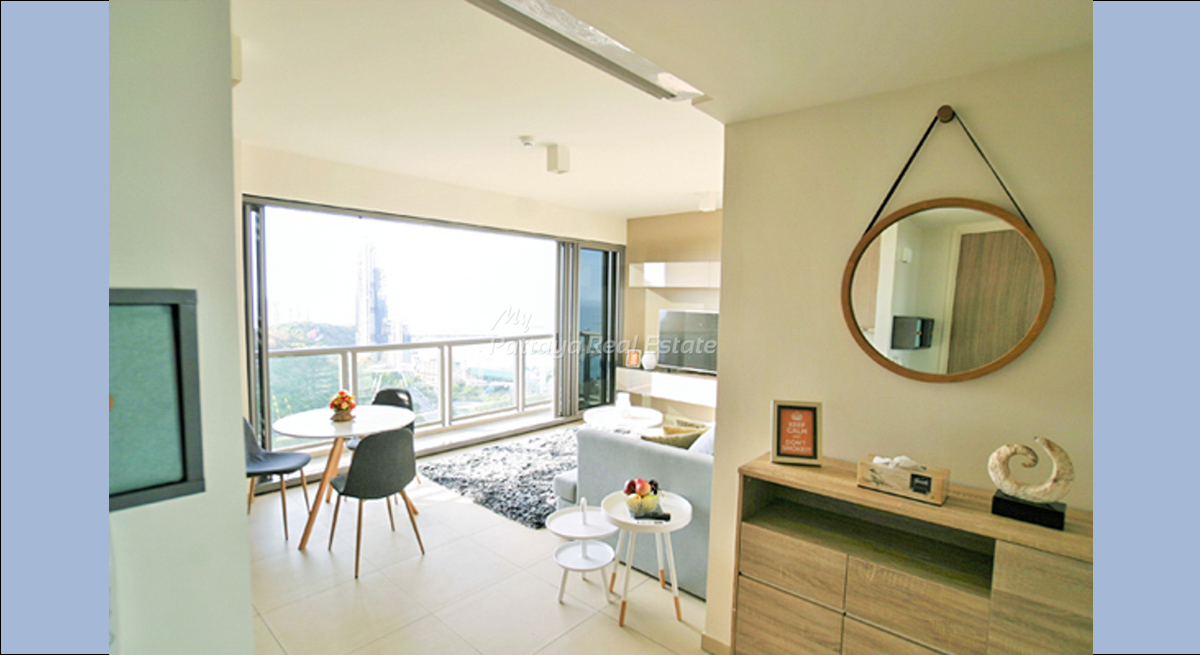 รูป 🛏️ 2 ห้องนอน - 🛁 2 ห้องน้ำ - 🏙️ Sea Views - 🌏 ชื่อชาวต่างชาติ - 🏢 UNIXX South Pattaya - รหัส: UNIXX65 - รูปที่ 2/10