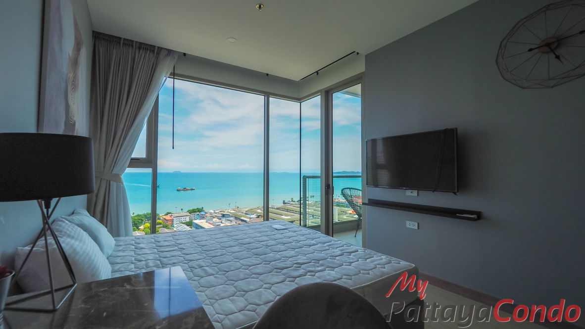 รูป 🛏️ 2 ห้องนอน - 🛁 2 ห้องน้ำ - 🏙️ Sea Views - 🇹🇭 ชื่อไทย - 🏢 The Riviera Jomtien Pattaya - รหัส: RJ11 - รูปที่ 11/20