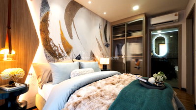 Condos for sale : 🛏️ 2 Bed - 🛁 2 Bath - 🏙️ City View - 🇹🇭 THAI name - 🏢 Aquarous Jomtien Pattaya - Ref: AQR03