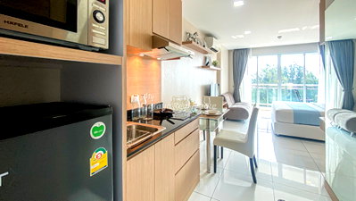 Condos for sale : 🛏️ Studio - 🛁 1 Bath - 🏙️ City View - 🌏 FOREIGN name - 🏢 Whale Marina Na-Jomtien Pattaya - Ref: WHALE13