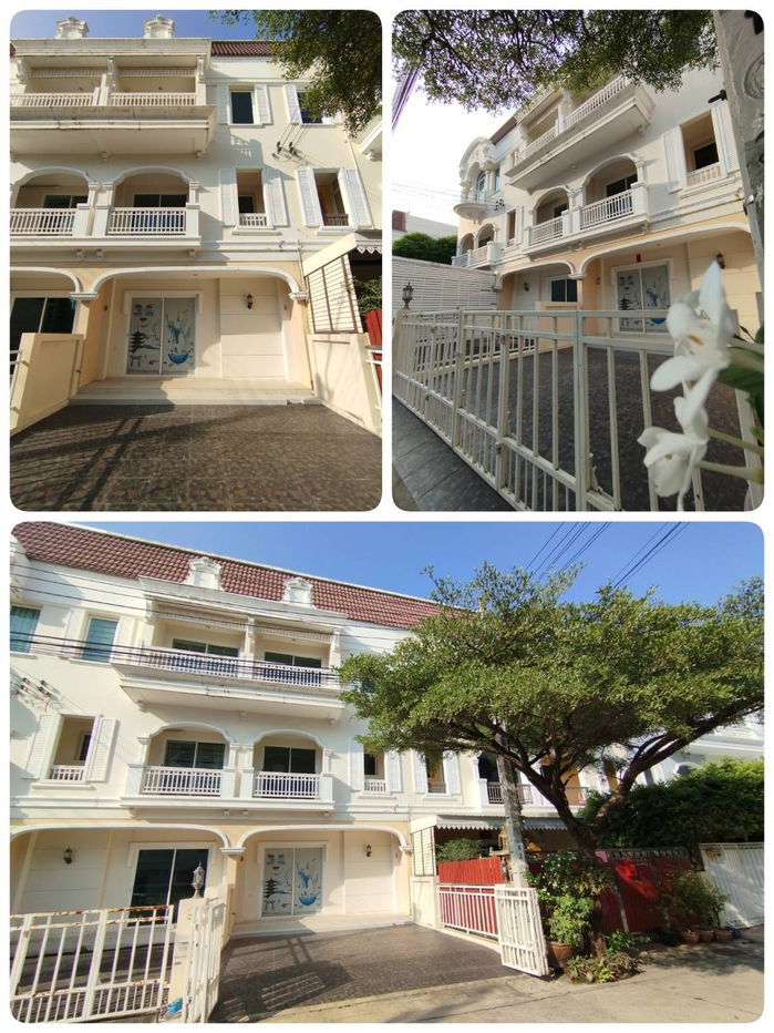 picture 💰For Sale 3‑Storey Townhouse The Metro Sathorn–Kallapapruek Phasi Charoen, Ideal for a home office and peaceful residence with a large green area. - 1/9