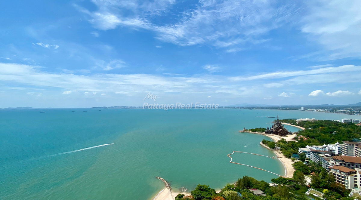 รูป 🛏️ 2 ห้องนอน - 🛁 2 ห้องน้ำ - 🏙️ Sea Views - 🌏 ชื่อชาวต่างชาติ - 🏢 The Palm Wong Amat Beach Pattaya - รหัส: PLM64 - รูปที่ 16/17