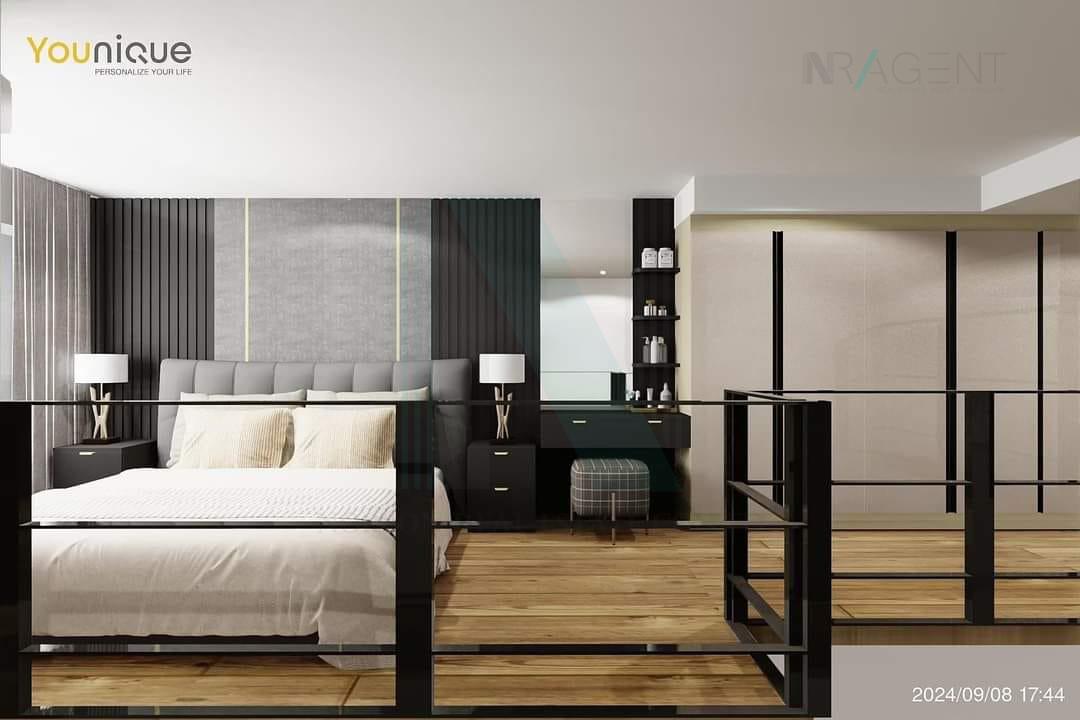 รูป 🎊 ให้เช่าคอนโด ไอดีโอ พระราม 9 - อโศก อาคาร 1 ชั้น 30 Duplex 2 ห้องนอน ขนาด 52 ตรม ใกล้ MRT พระราม 9 - รูปที่ 7/8
