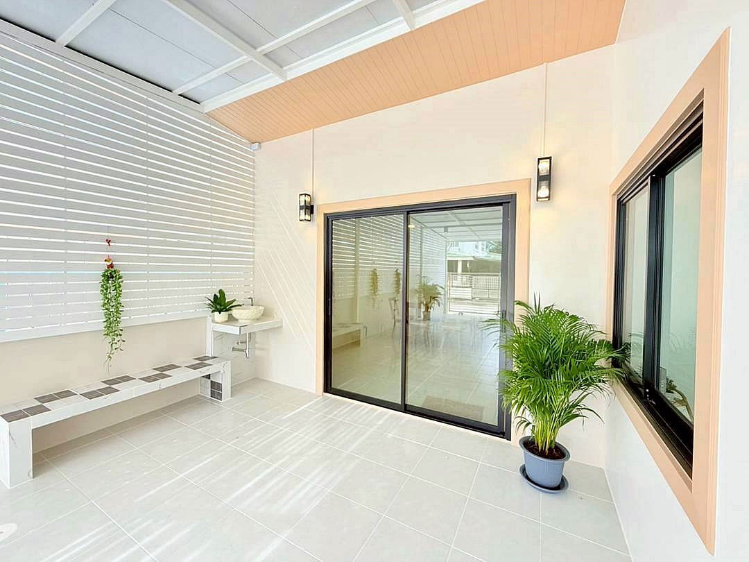 รูป บ้านสวยจริง 4 ห้องนอน  จอดรถได้ 3 คัน หมู่บ้านพฤกษา 19  ถนนวัดลาดปลาดุก  บางบัวทอง   รีโนเวทใหม่   ใกล้เซ็นทรัล เวสเกต - รูปที่ 6/20