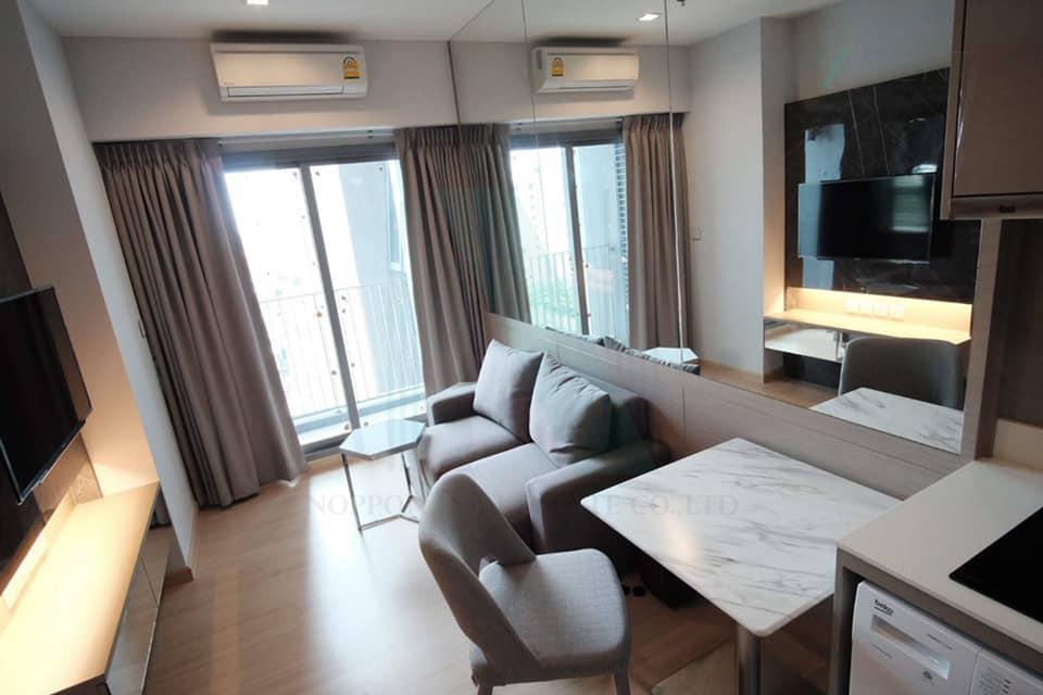 รูป 🚩 ให้เช่าคอนโด วิสซ์ดอม คอนเนค สุขุมวิท อาคาร 1 ชั้น 11 1 ห้องนอน ขนาด 26.00 ตรม ใกล้ บิ๊กซี - รูปที่ 3/8