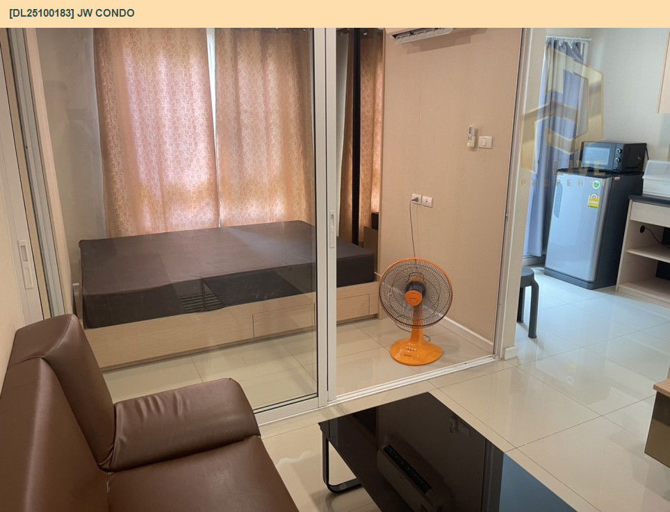 รูป DL25100183 ให้เช่าคอนโด เจ ดับบลิว คอนโด (JW Condo ) ใกล้ สายสีแดงเข้ม พร้อมเข้าอยู่ โทรด่วน 0656133286 LineID @897iyzll - รูปที่ 10/10