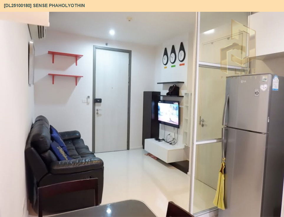 รูป DL25100180 ให้เช่าคอนโด เซนส์ พหลโยธิน (Sense Phaholyothin) ใกล้ BTS สะพานควาย พร้อมเข้าอยู่ โทรด่วน 0616298946 LineID @523dslwi - รูปที่ 4/13