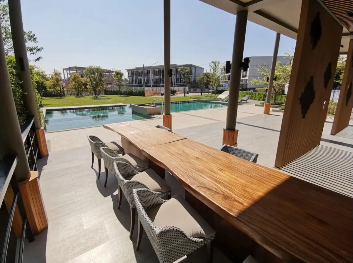 รูป ให้เช่าบ้านเดี่ยวสองชั้น  4 ห้องนอน 3 ห้องน้ำ 1 ห้องรับแขก 1 ห้องครัว   - รูปที่ 32/34