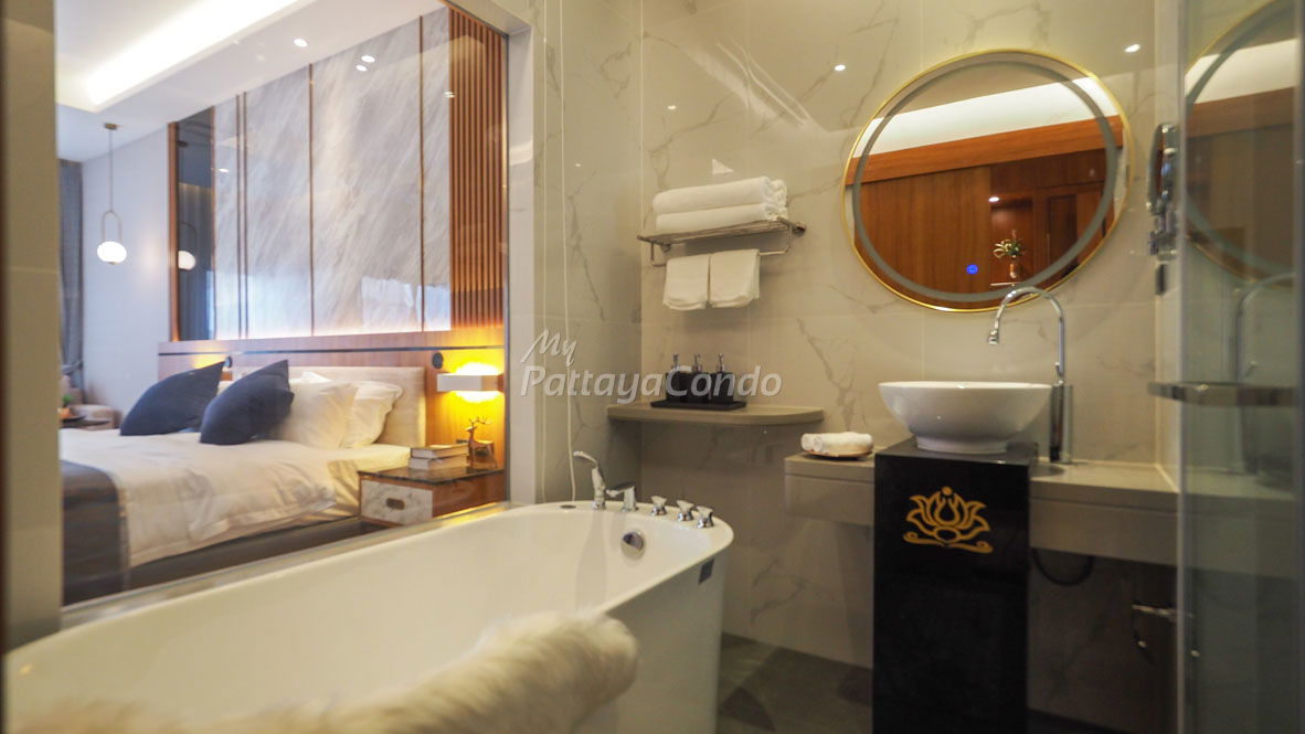 picture 🛏️ 1 Bed - 🛁 1 Bath - 🏙️ Partial Sea Views - 🇹🇭 THAI name - 🏢 Wyndham Jomtien Pattaya - Ref: WYNDJ04 - 9/10