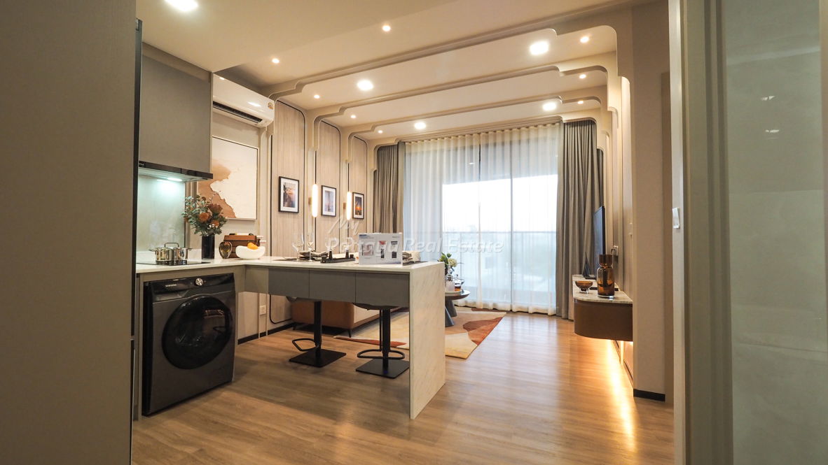 picture 🛏️ 1 Bed - 🛁 1 Bath - 🏙️ City Views - 🇹🇭 THAI name - 🏢 Aquarous Jomtien Pattaya - Ref: AQR02 - 1/14