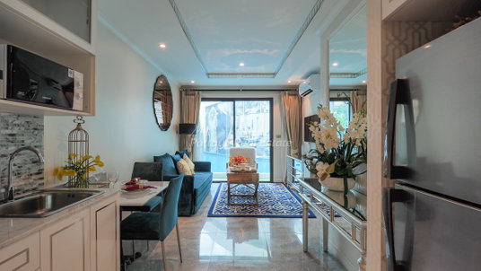 🛏️ 1 ห้องนอน - 🛁 1 ห้องน้ำ - 🏙️ City View - 🌏 ชื่อชาวต่างชาติ - 🏢 Seven Seas Le Carnival Condo Pattaya - รหัส: SEVL03