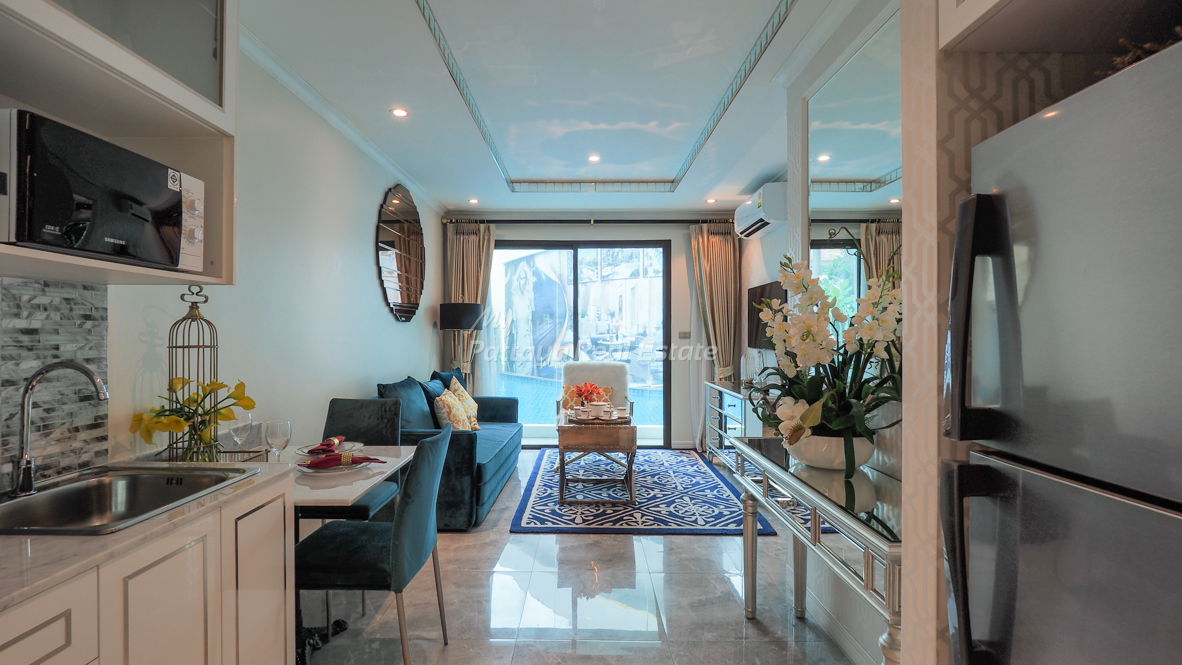 รูป 🛏️ 1 ห้องนอน - 🛁 1 ห้องน้ำ - 🏙️ City Views - 🌏 ชื่อชาวต่างชาติ - 🏢 Seven Seas Le Carnival Condo Pattaya - รหัส: SEVL03 - รูปที่ 1/13