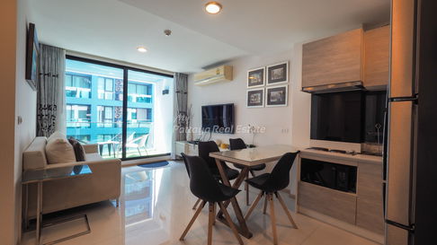 🛏️ 2 Bed - 🛁 1 Bath - 🏙️ Pool Views - 🇹🇭 THAI name - 🏢 Acqua Condominium Jomtien - Ref: AQ20