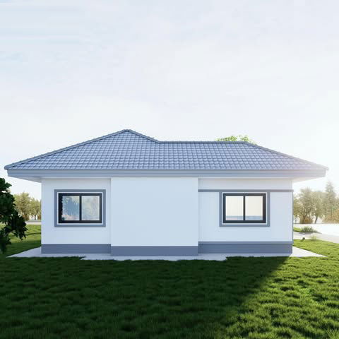 รูป ขายบ้านเดี่ยวชั้นเดียว  3 ห้องนอน  2 ห้องน้ำ  1 ห้องครัว  2 ที่จอดรถ - รูปที่ 5/6