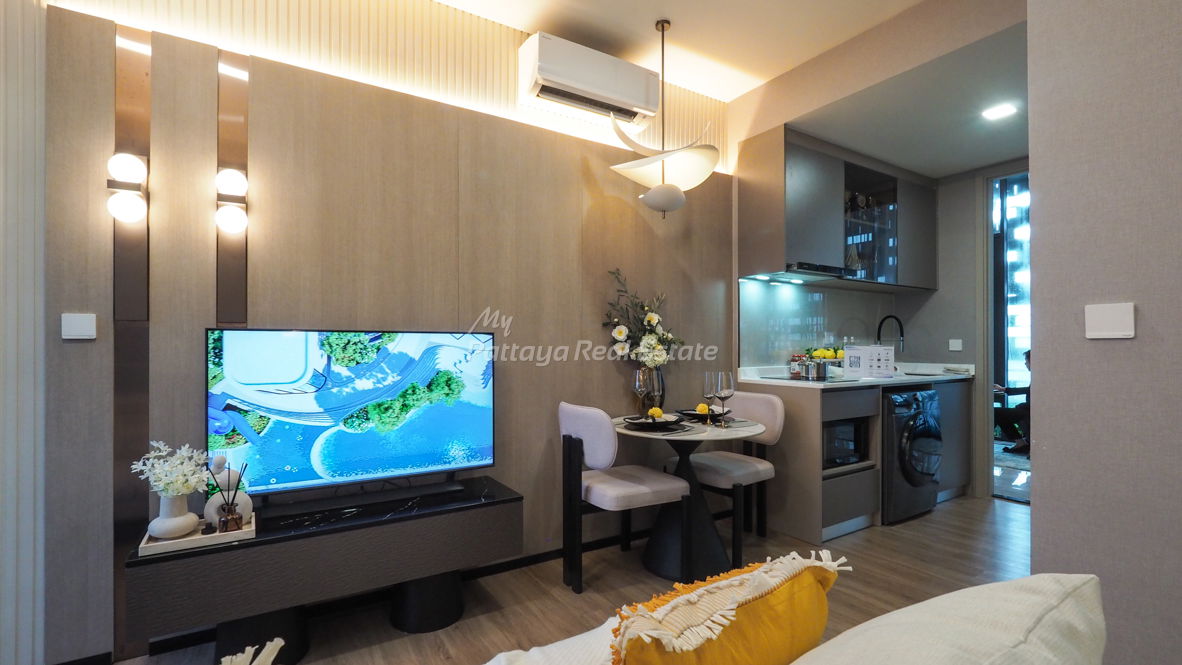 picture 🛏️ 1 Bed - 🛁 1 Bath - 🏙️ City Views - 🇹🇭 THAI name - 🏢 Aquarous Jomtien Pattaya - Ref: AQR01 - 5/10